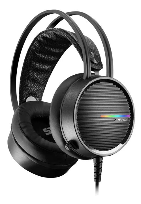 Diadema Gamer VORAGO START THE GAME HS-502 2x3.5mm + 1usb - RGB, 50mm, Negro, Incluye Adaptador 3.5mm Diadema Gamer VORAGO START THE GAME HS-502 2x3.5mm + 1usb - RGB, 50mm, Negro, Incluye Adaptador 3.5mm